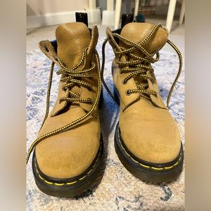 Brown/tan DocMartens
